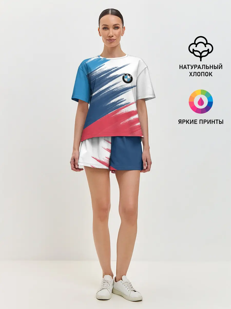 Женская пижама с шортами / BMW