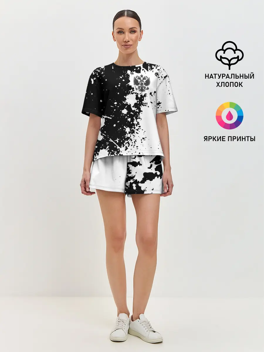 Женская пижама с шортами / Россия