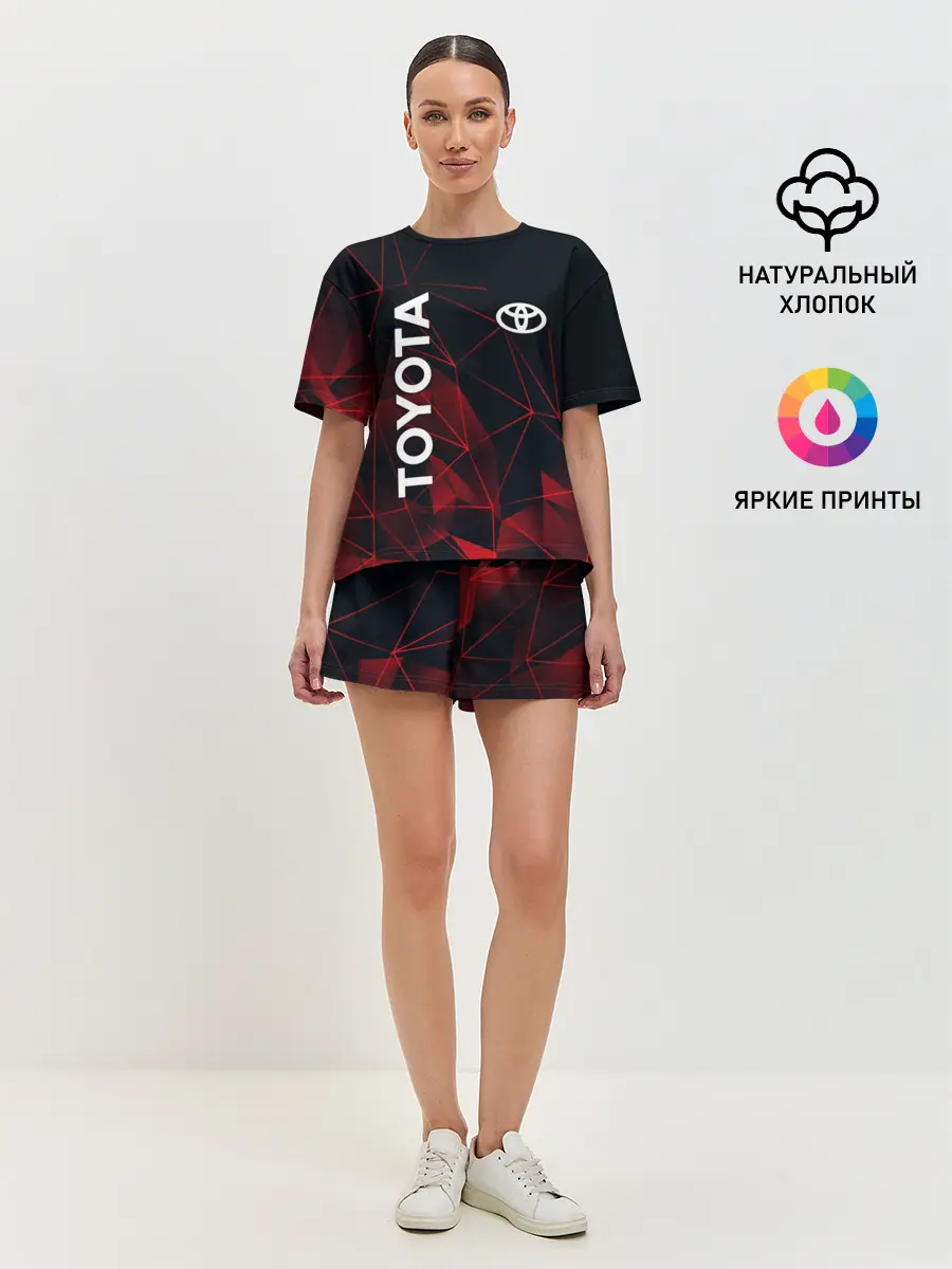 Женская пижама с шортами / TOYOTA