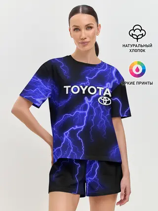 Женская пижама с шортами / TOYOTA