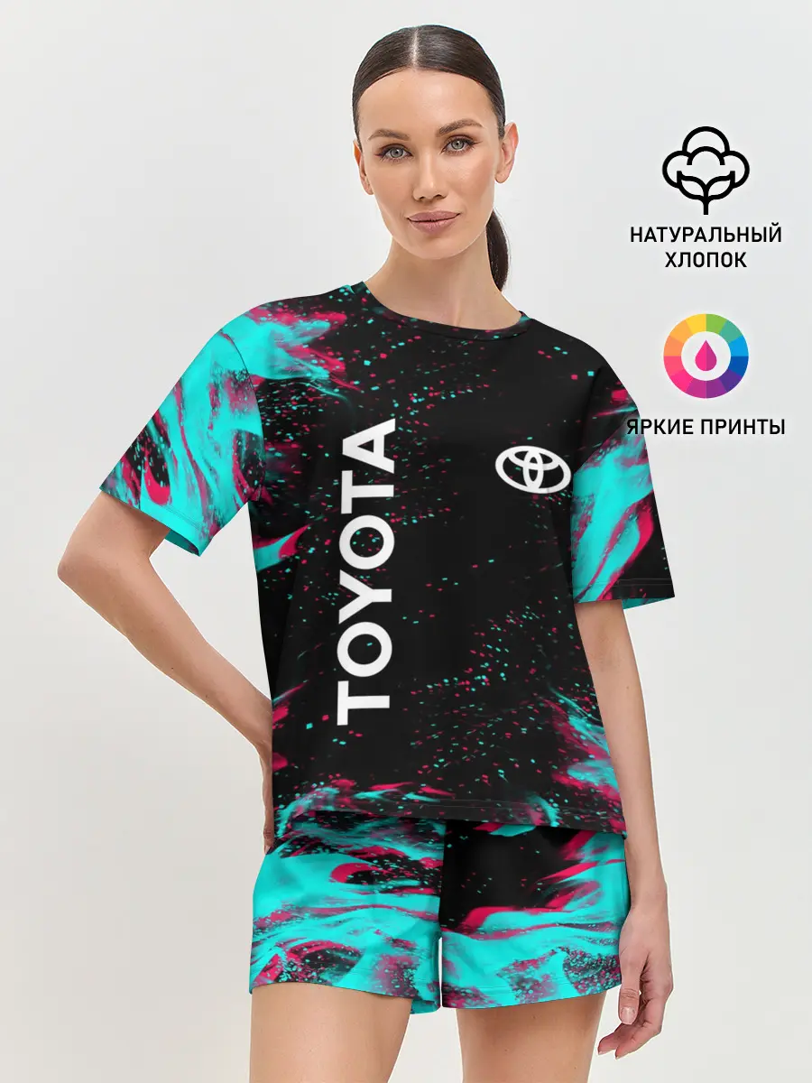 Женская пижама с шортами / TOYOTA