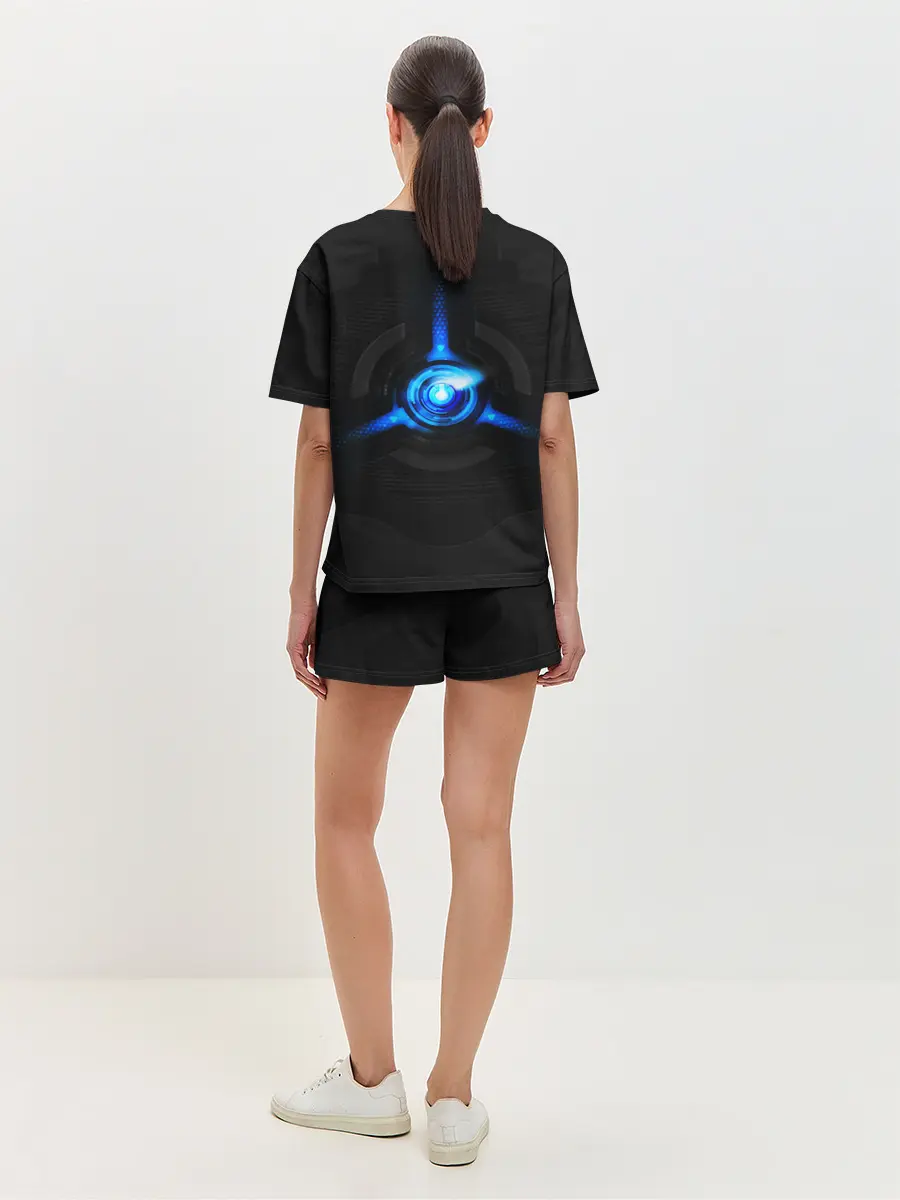 Женская пижама с шортами / ЖЕЛЕЗНЫЙ ЧЕЛОВЕК