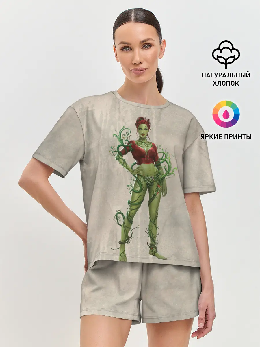 Женская пижама с шортами / Poison Ivy