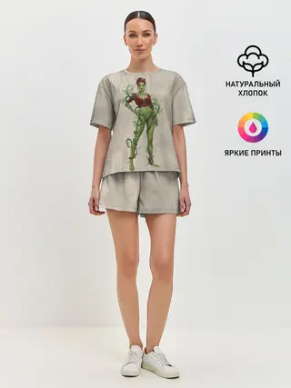 Женская пижама с шортами / Poison Ivy