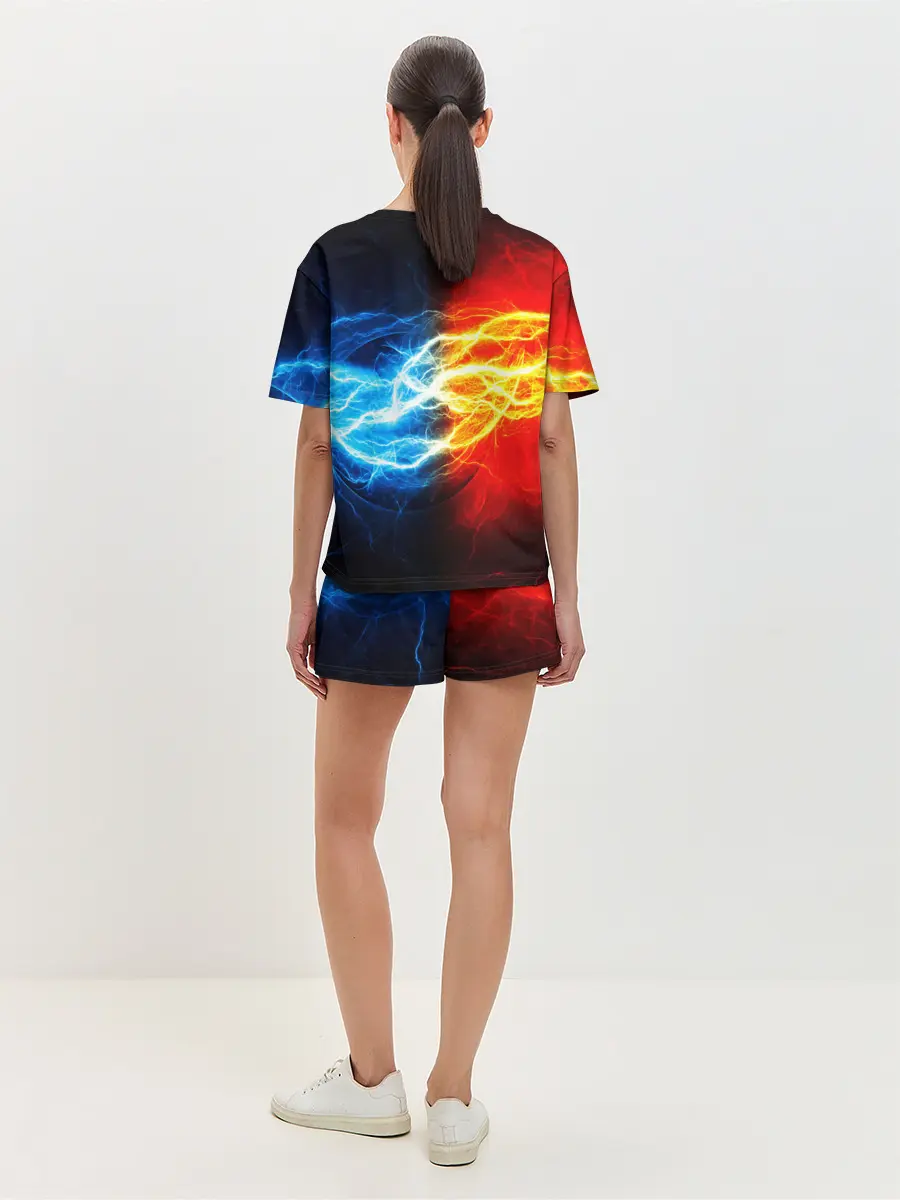 Женская пижама с шортами / БИТВА МОЛНИЙ
