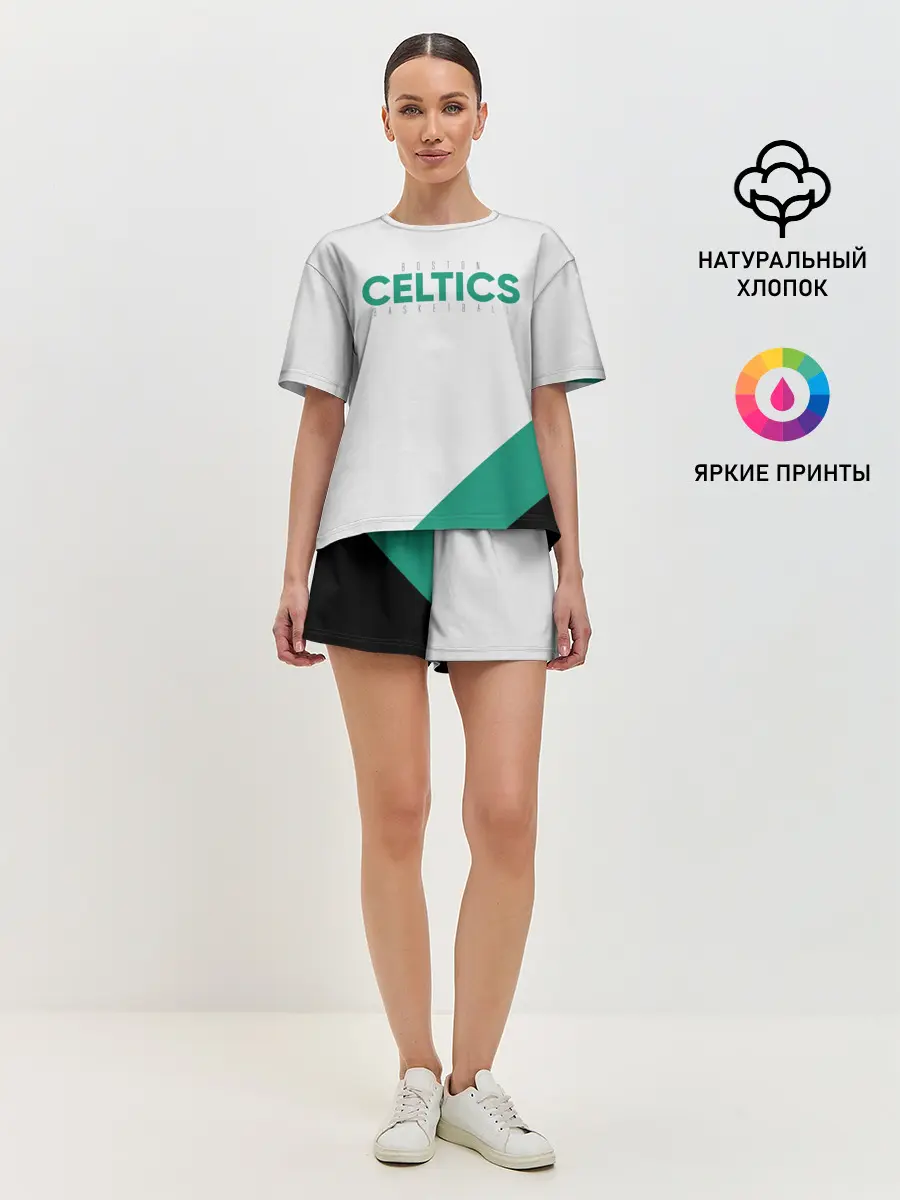 Женская пижама с шортами / BOSTON CELTICS