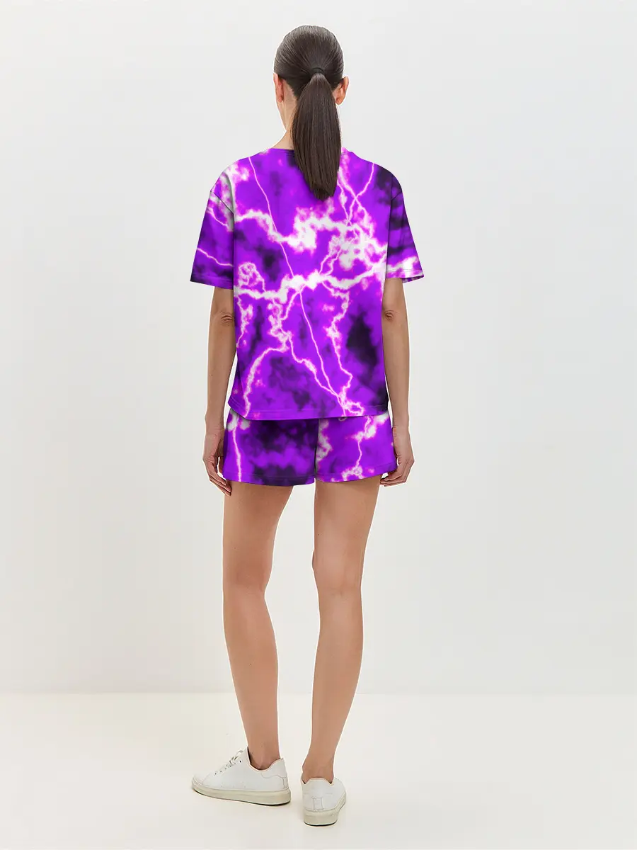 Женская пижама с шортами / НЕОНОВАЯ СТИХИЯ