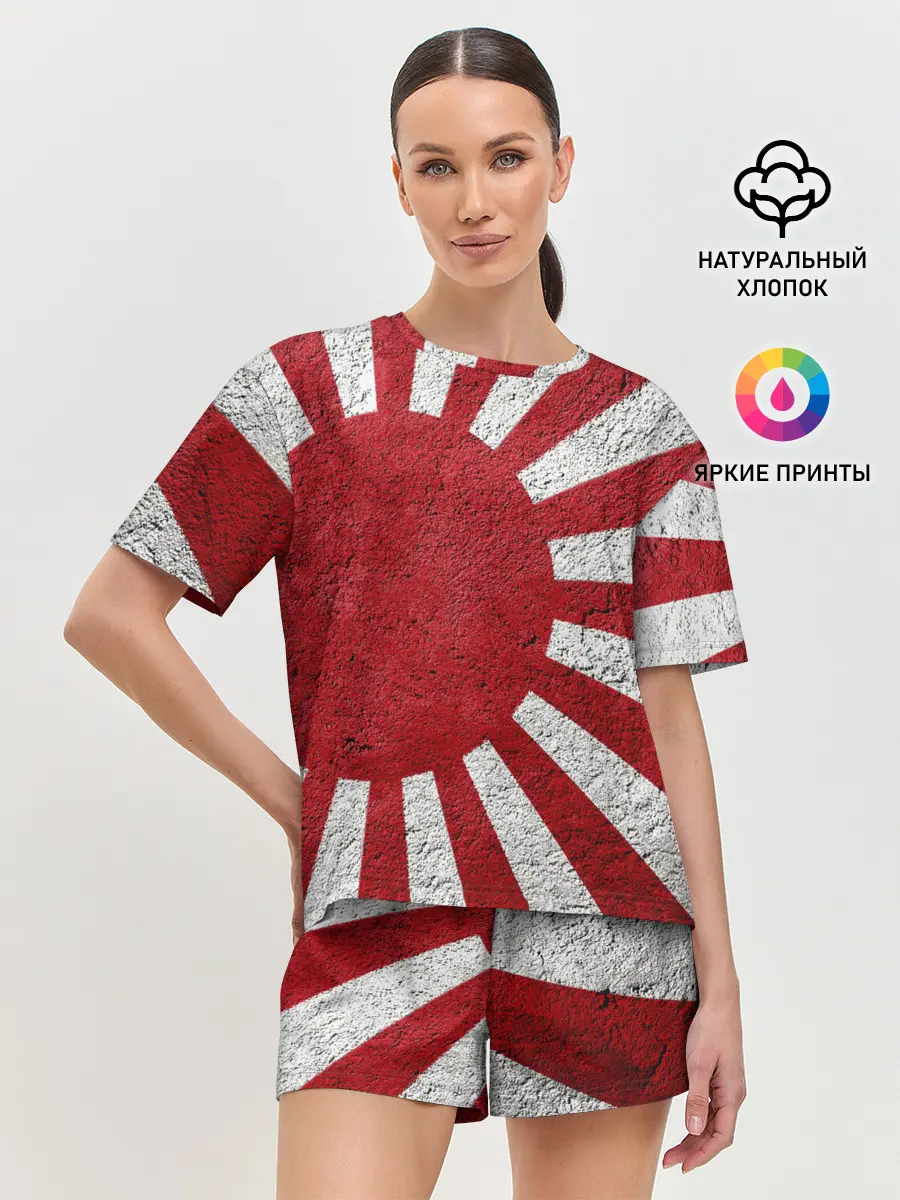 Женская пижама с шортами / ЯПОНИЯ ГРАНЖ