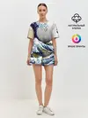 Женская пижама с шортами / The great wave off kanagawa