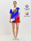 Женская пижама с шортами / Патриот России