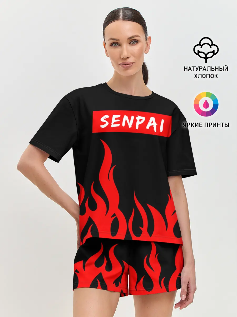 Женская пижама с шортами / SENPAI