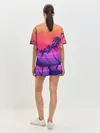 Женская пижама с шортами / Очеровательный закат