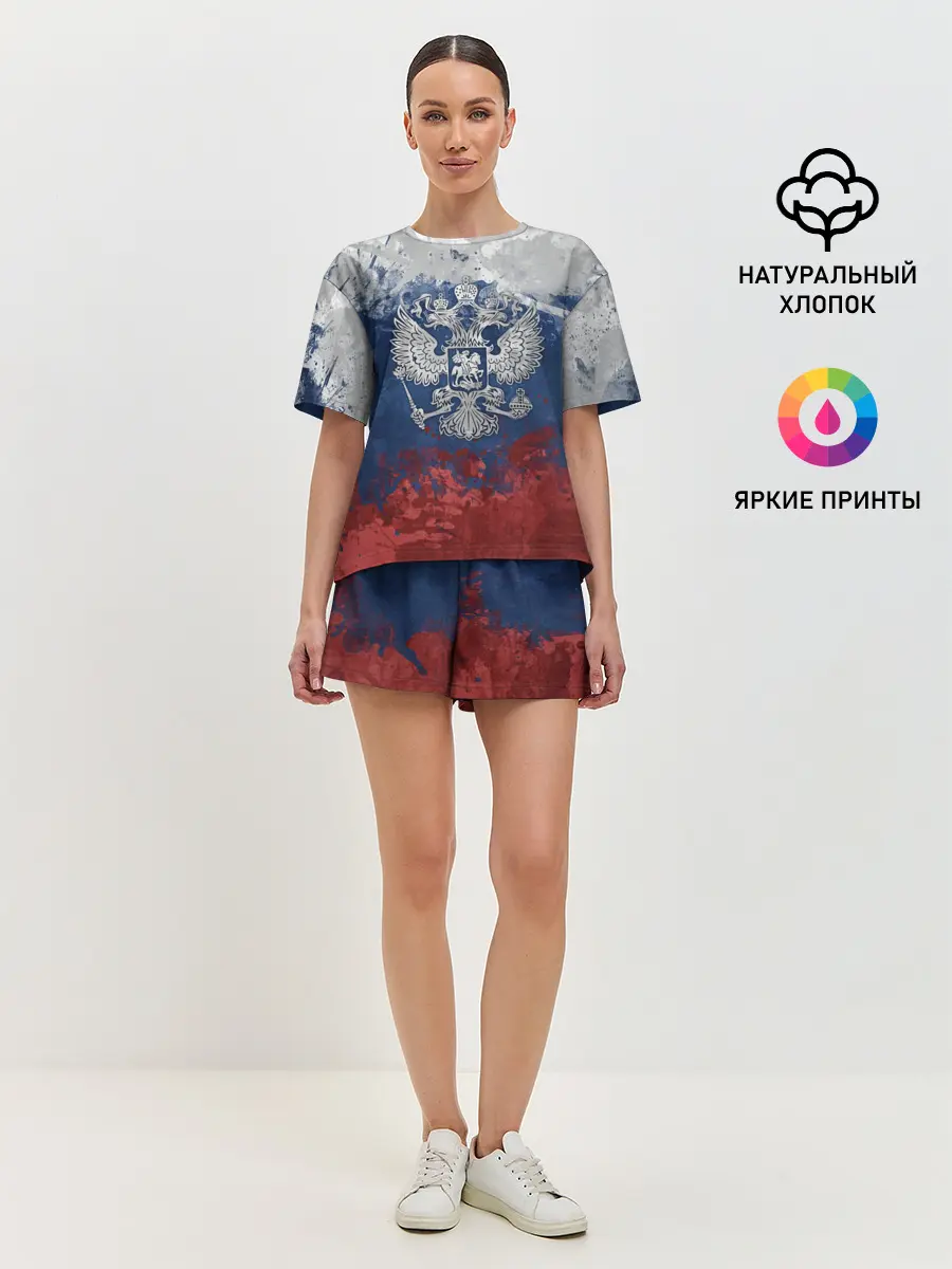 Женская пижама с шортами / Россия