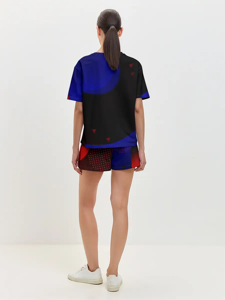 Женская пижама с шортами / Российский Герб