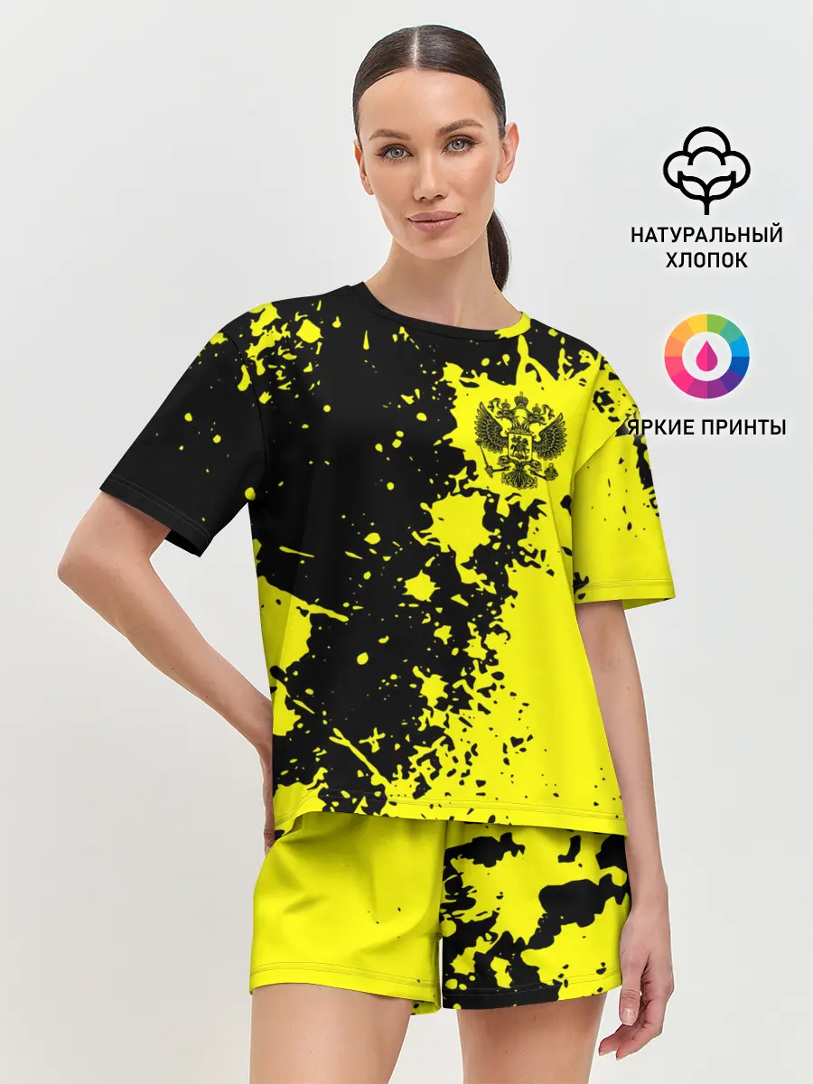 Женская пижама с шортами / Россия