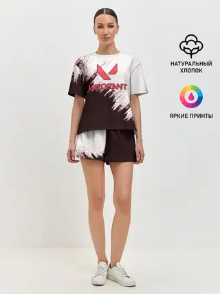 Женская пижама с шортами / VALORANT