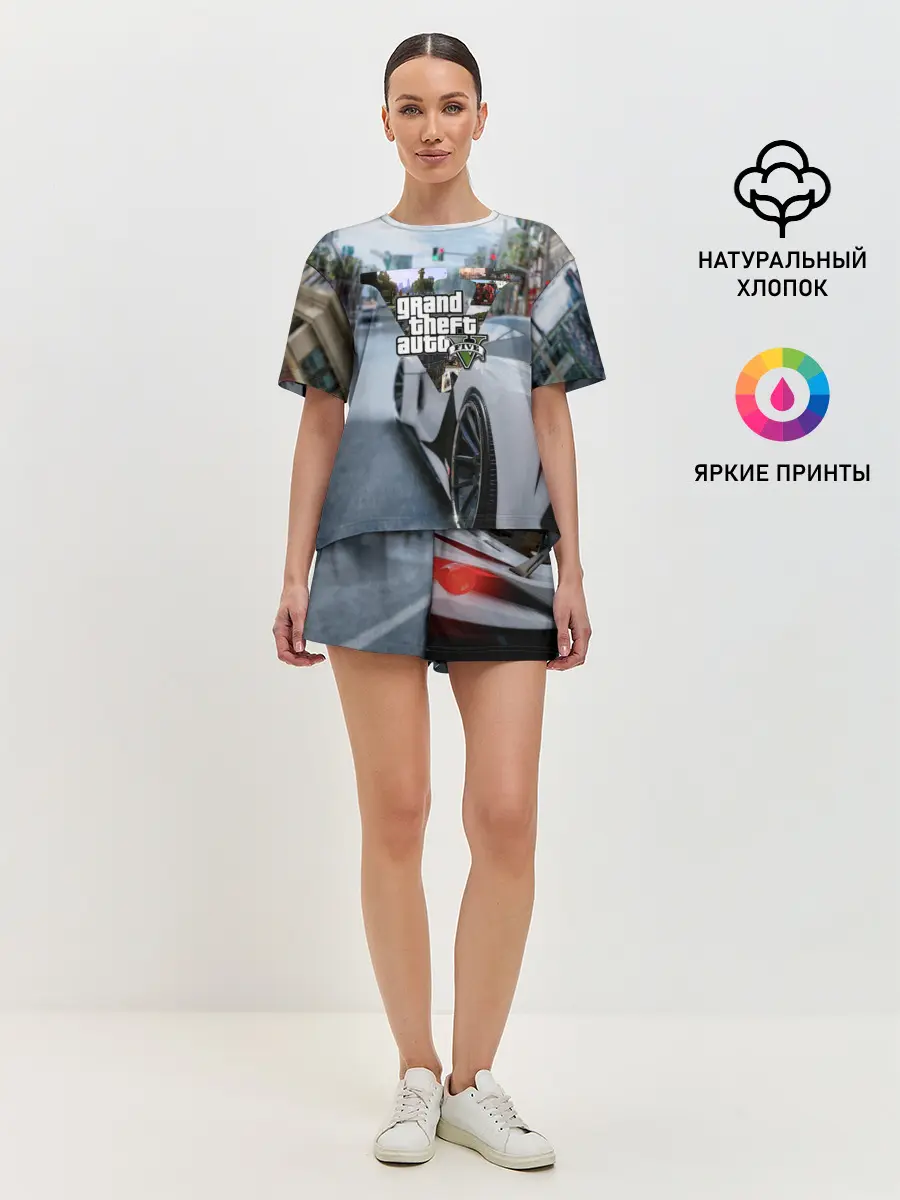 Женская пижама с шортами / GTA