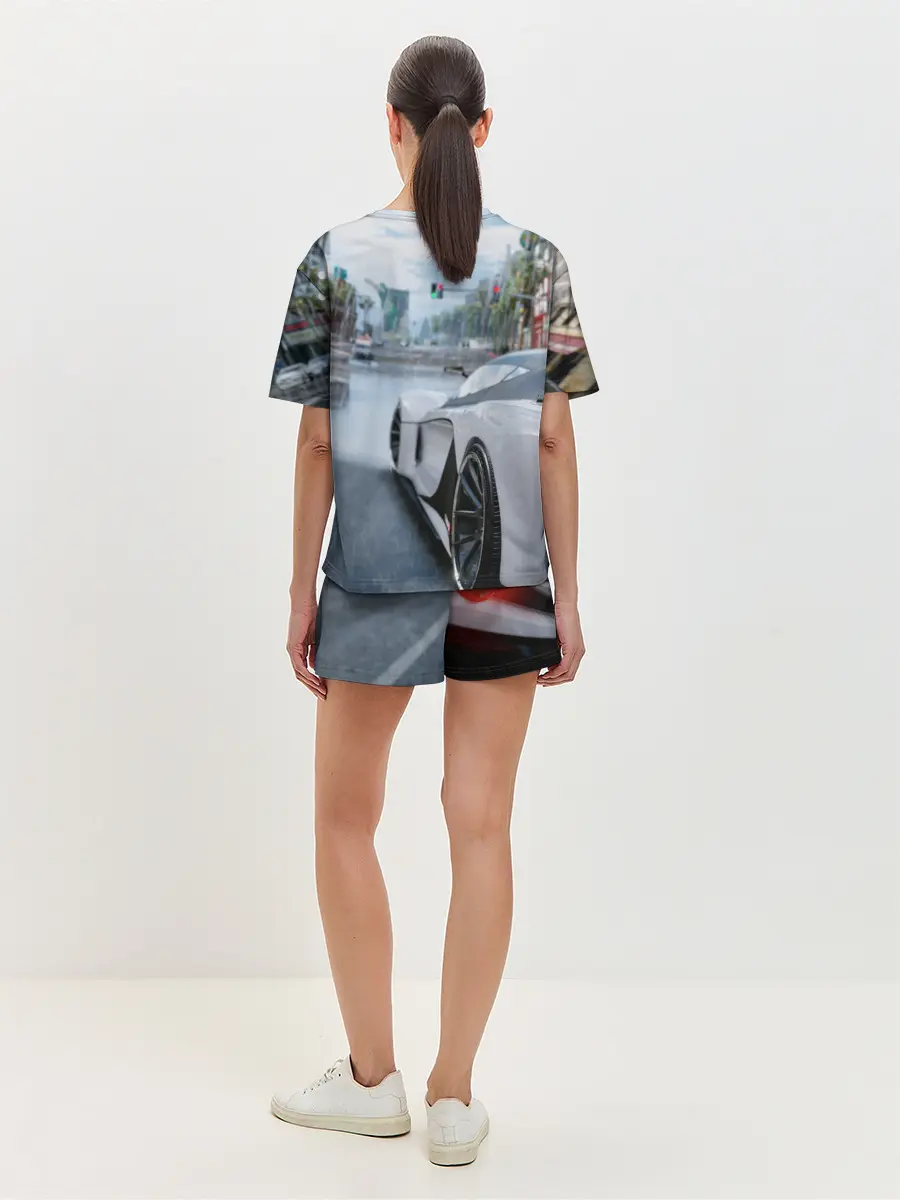 Женская пижама с шортами / Vice city