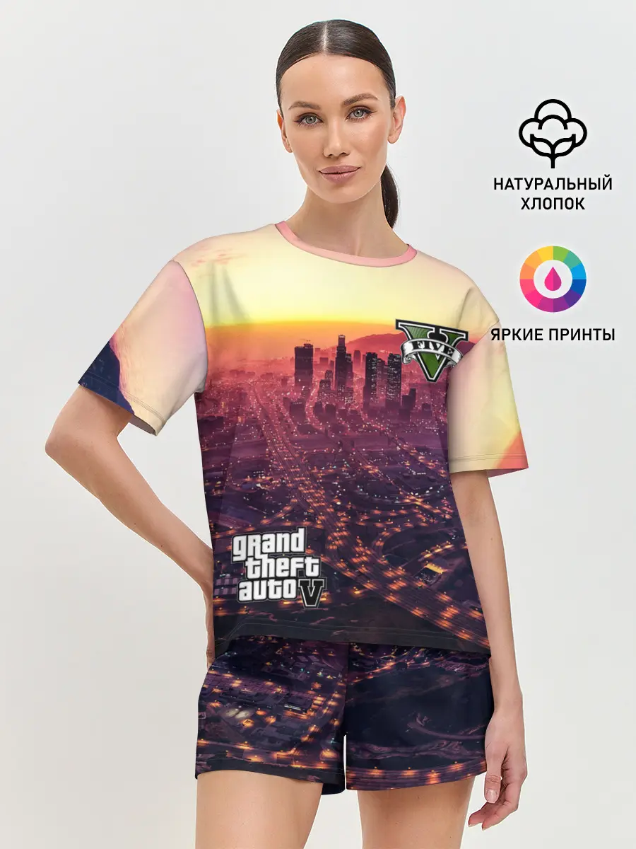 Женская пижама с шортами / GTA V
