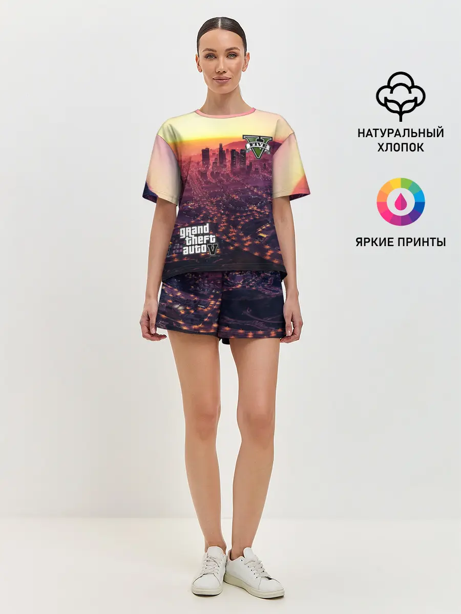 Женская пижама с шортами / GTA V