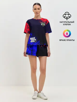 Женская пижама с шортами / GTA