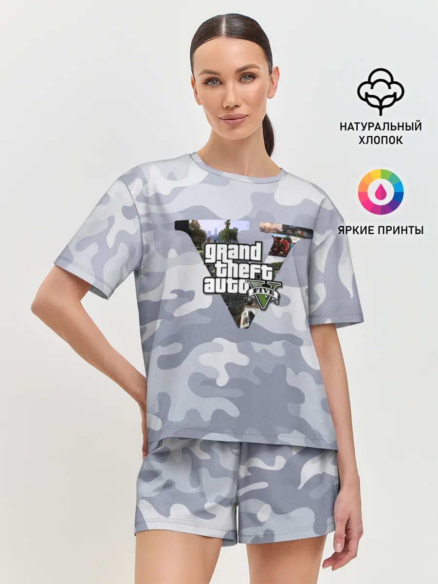 Женская пижама с шортами / GTA V