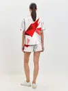 Женская пижама с шортами / GEOMETRY RED