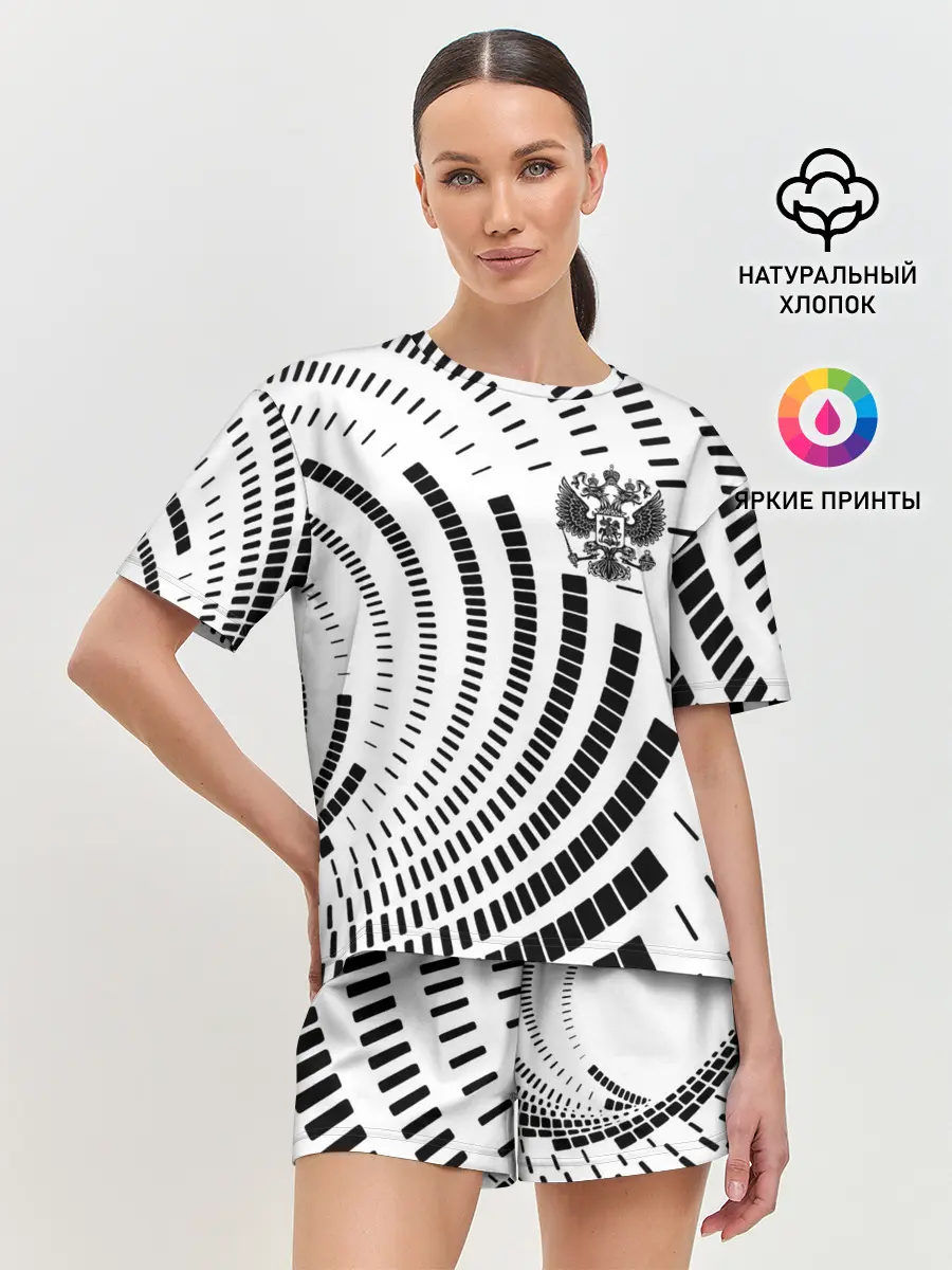 Женская пижама с шортами / Россия