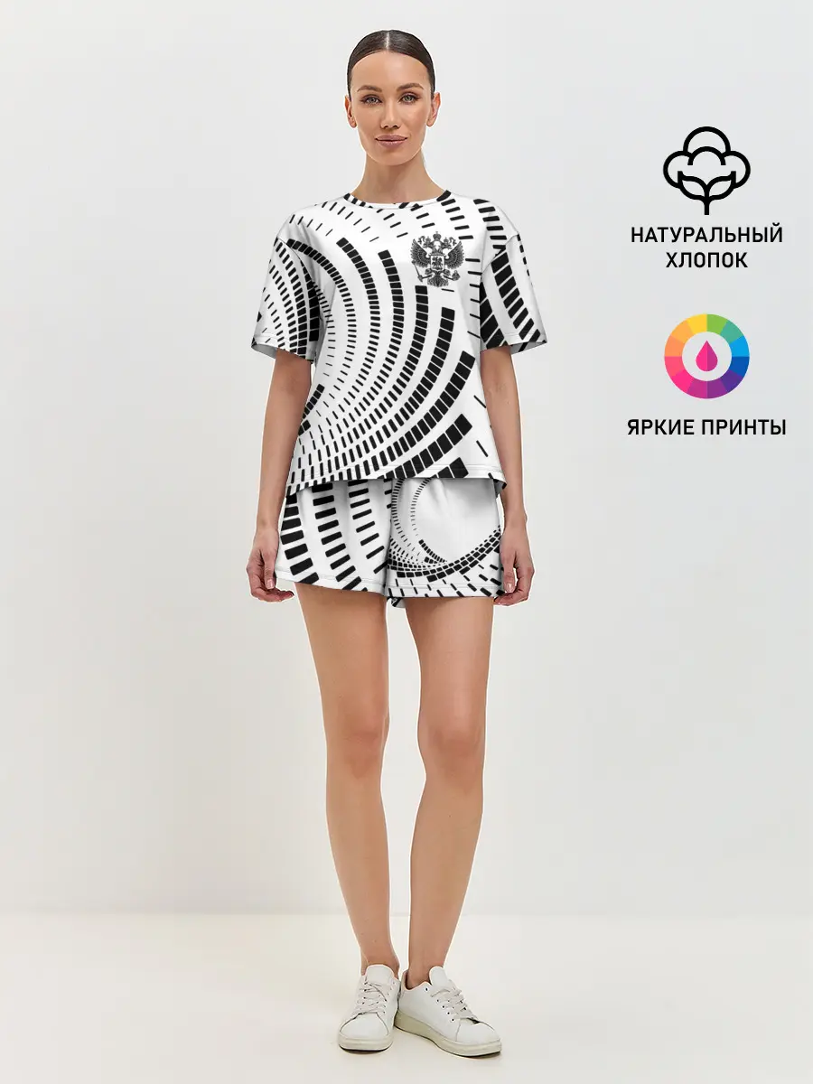 Женская пижама с шортами / Россия