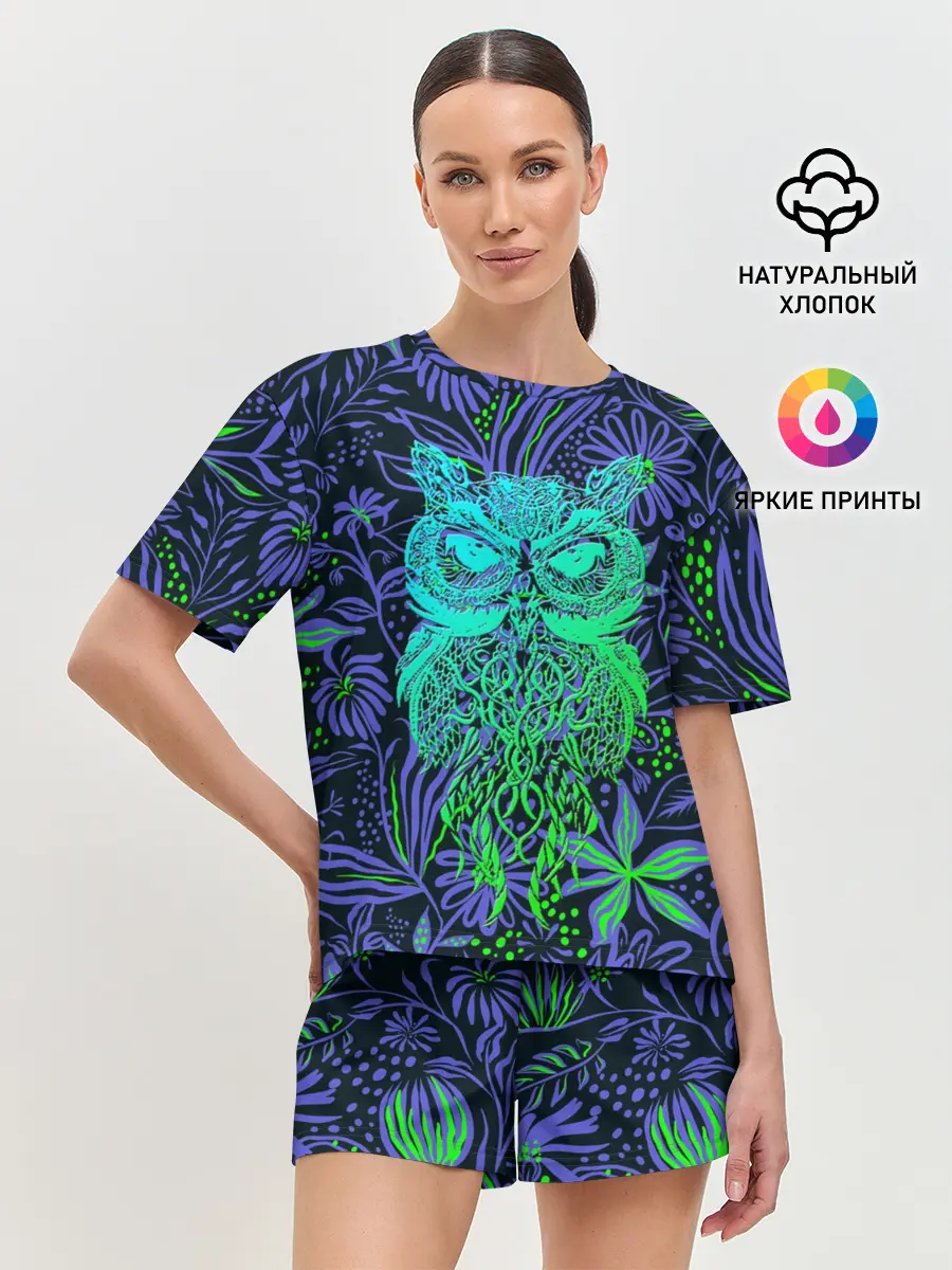 Женская пижама с шортами / Sova | Сова