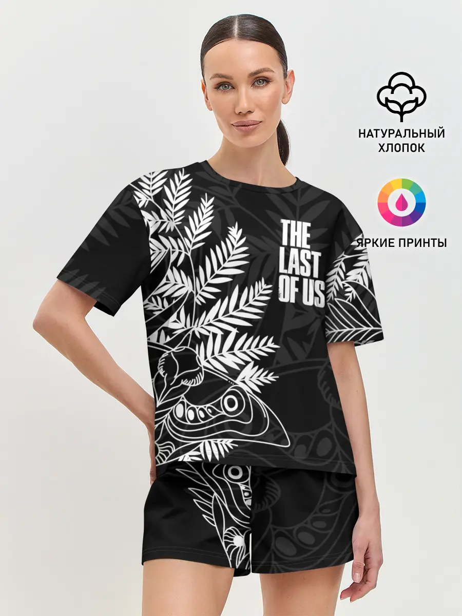 Женская пижама с шортами / THE LAST OF US 2 | ОДНИ ИЗ НАС 2 ТАТУ ЭЛЛИ