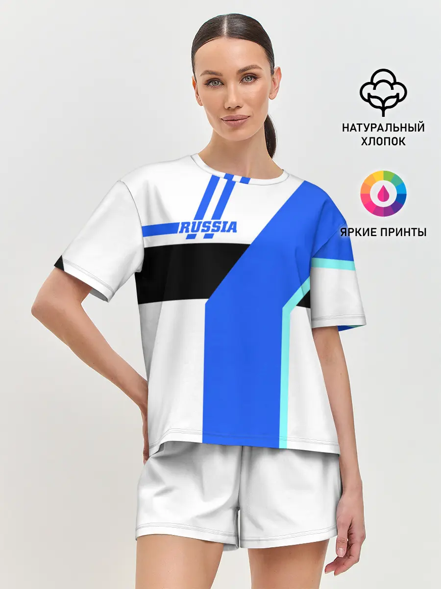 Женская пижама с шортами / Russia