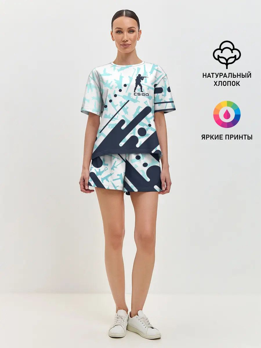 Женская пижама с шортами / CS GO | КС ГО