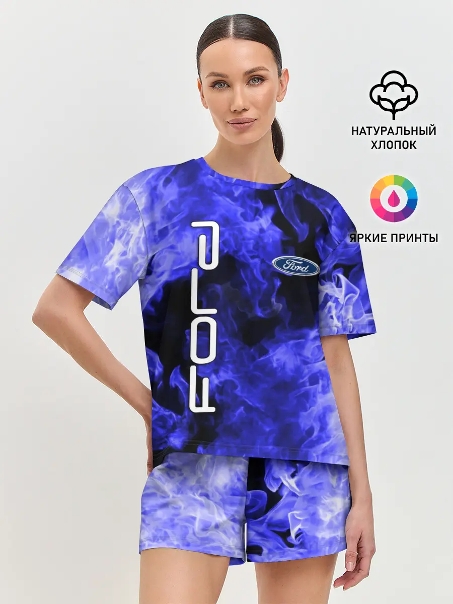 Женская пижама с шортами / FORD