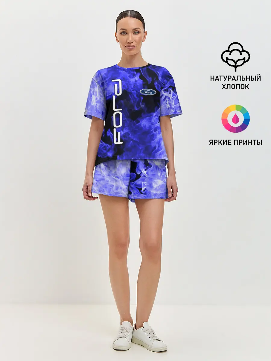 Женская пижама с шортами / FORD
