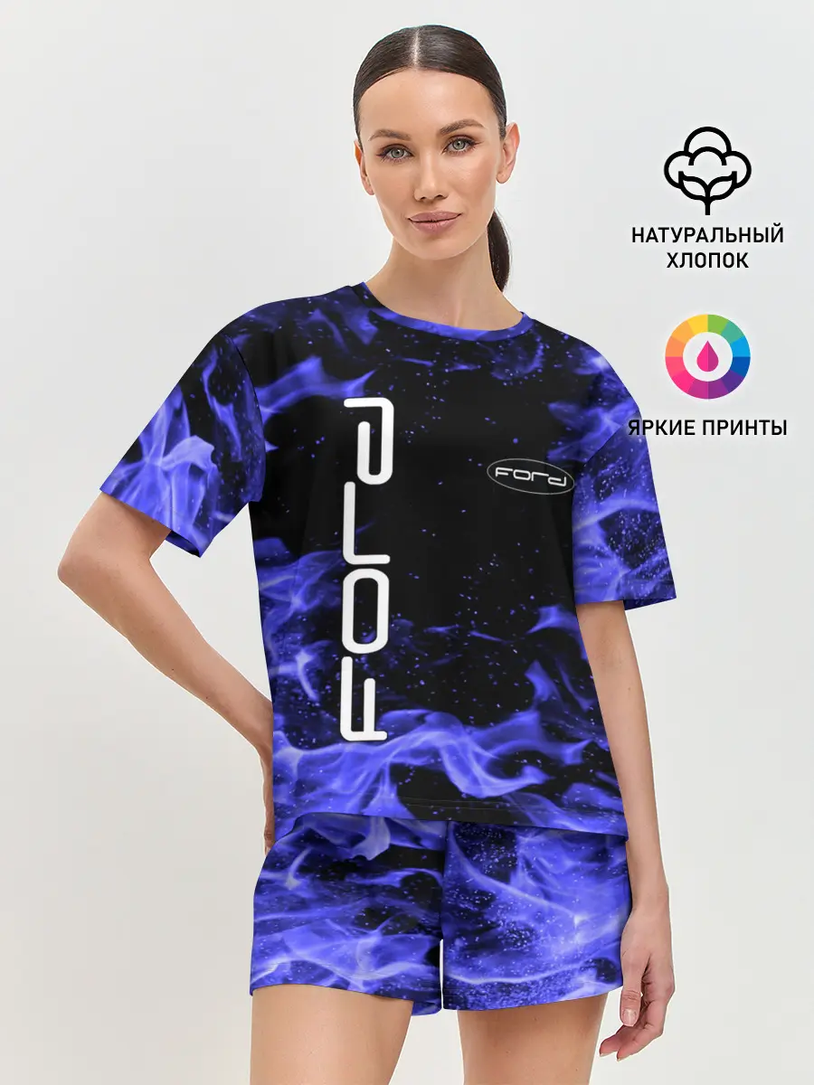 Женская пижама с шортами / FORD