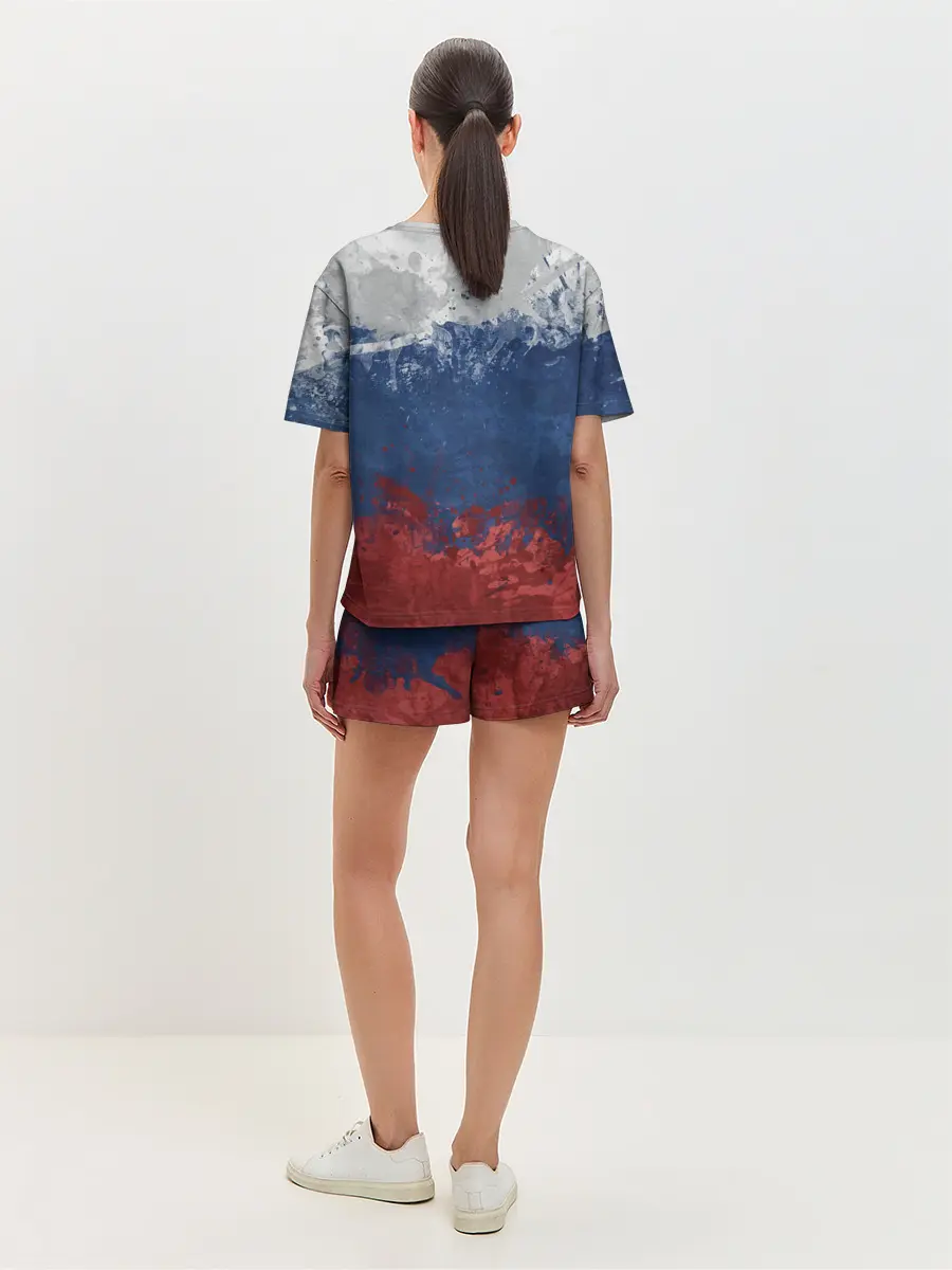 Женская пижама с шортами / Russia my roots