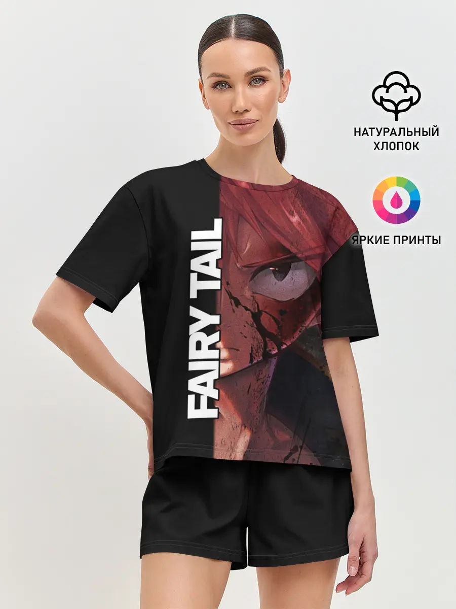 Женская пижама с шортами / Хвост Феи взгляд