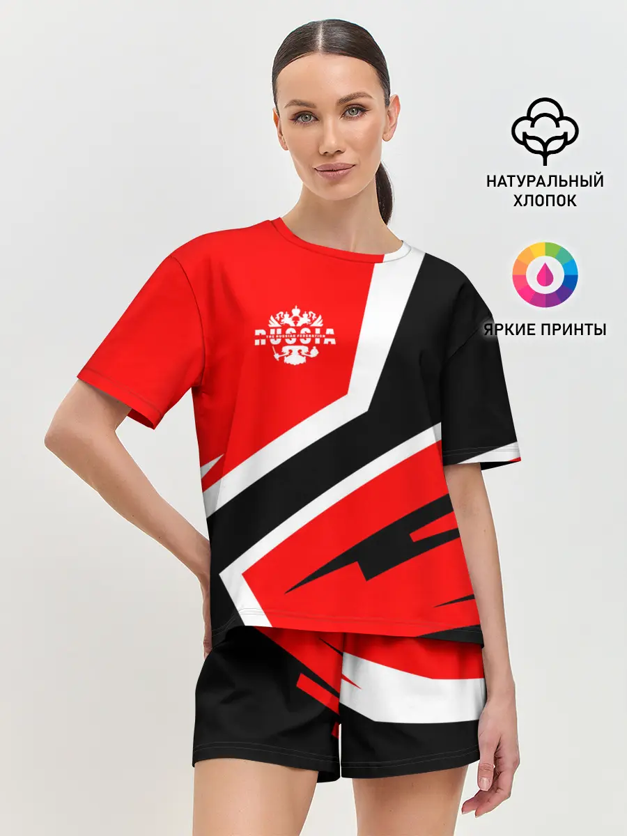 Женская пижама с шортами / Russia