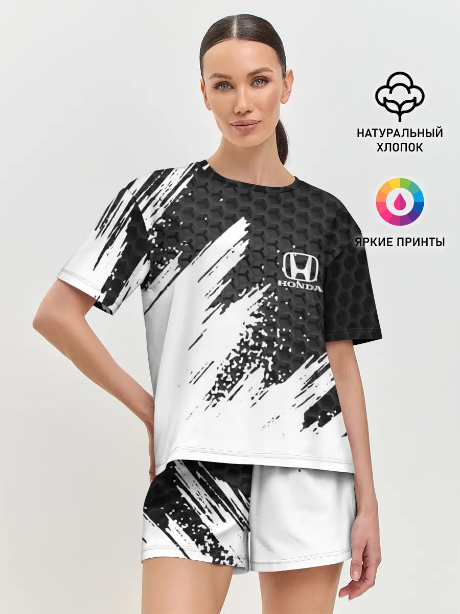 Женская пижама с шортами / HONDA
