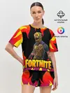 Женская пижама с шортами / Fortnite | Фортнайт