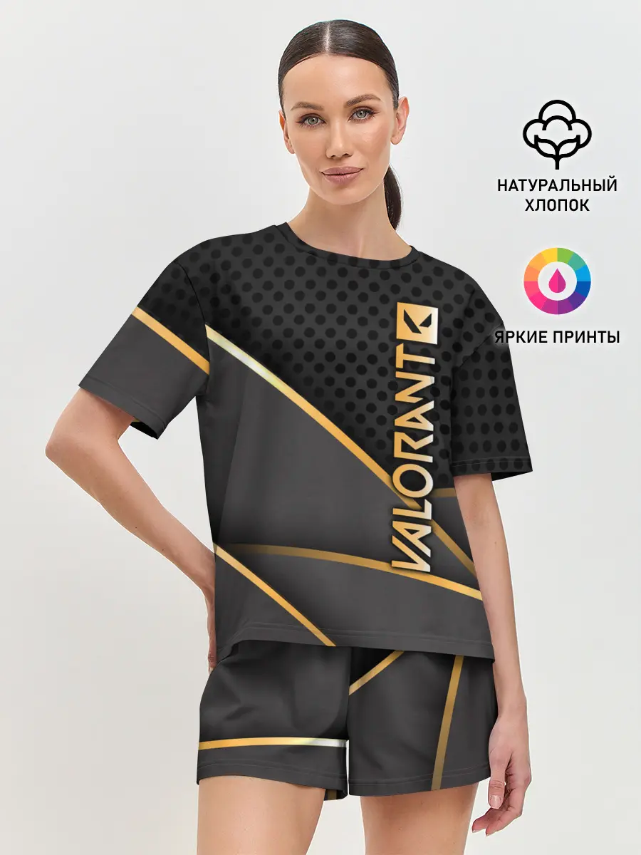 Женская пижама с шортами / Valorant