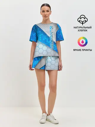 Женская пижама с шортами / Valorant