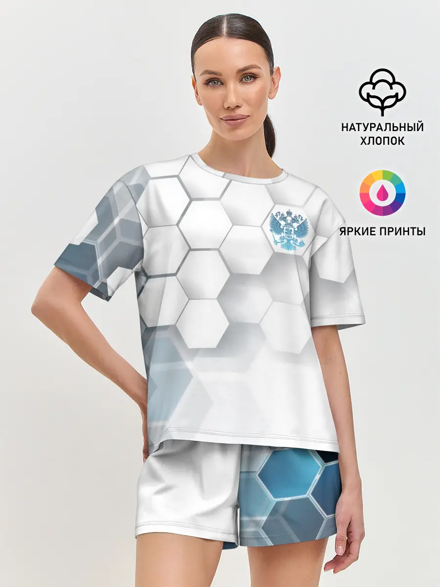 Женская пижама с шортами / Россия