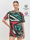 Женская пижама с шортами / Geometric Abstraction