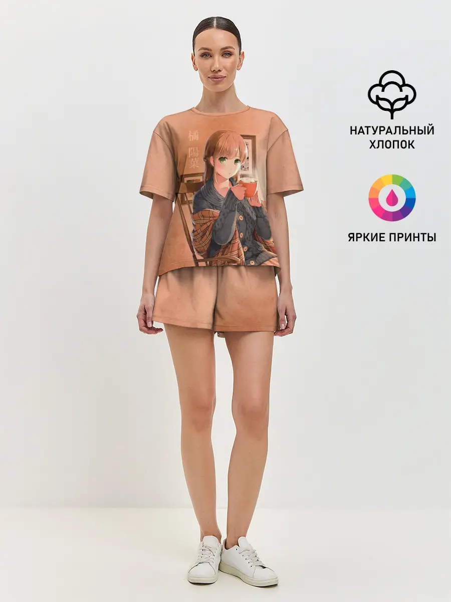 Женская пижама с шортами / Hina