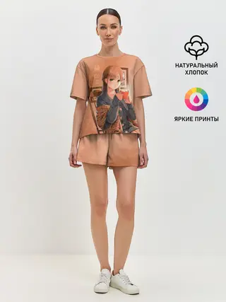 Женская пижама с шортами / Hina