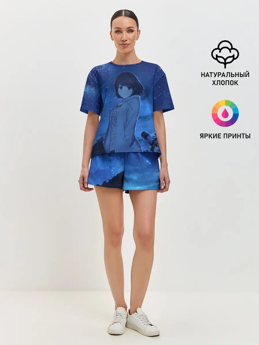 Женская пижама с шортами / Rui-Rui