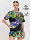 Женская пижама с шортами / ПСИХОДЕЛИКА NEW