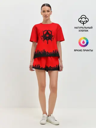 Женская пижама с шортами / cs go